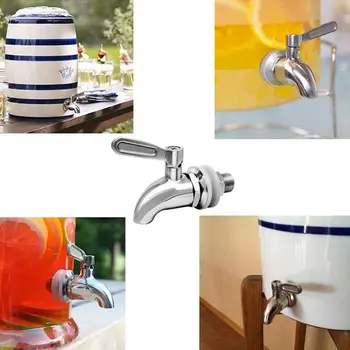 

Stainless Steel Faucet Tap Draft Beer Faucet for Home Brew Fermenter Wine Draft Beer Juice Dispenser Drink Fridge Kegs