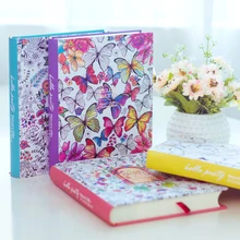 K& KBOOK Kawaii цветочный бумажный блокнот Цветочная линия блокнот ежедневник в твердой обложке школьный студенческий журнал Sketchbook для девочек Caderno