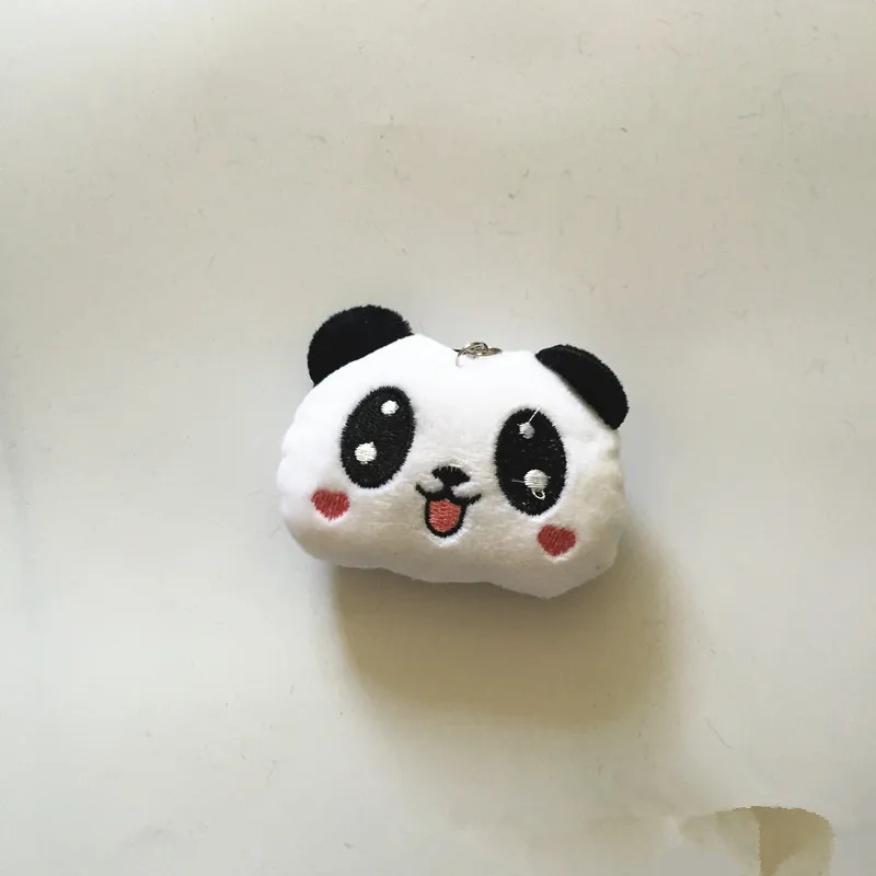Все 5 лиц, Kawaii NEW примерно 5 см. Маленькая панда плюшевые мягкие игрушки-милый кулон маленькая панда плюшевые игрушки куклы