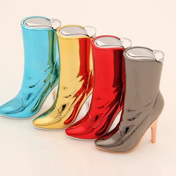 

Originality Personality New Peculiar Lighter Inflation Flame High-heeled Shoes Woman Boots Funny Lighter