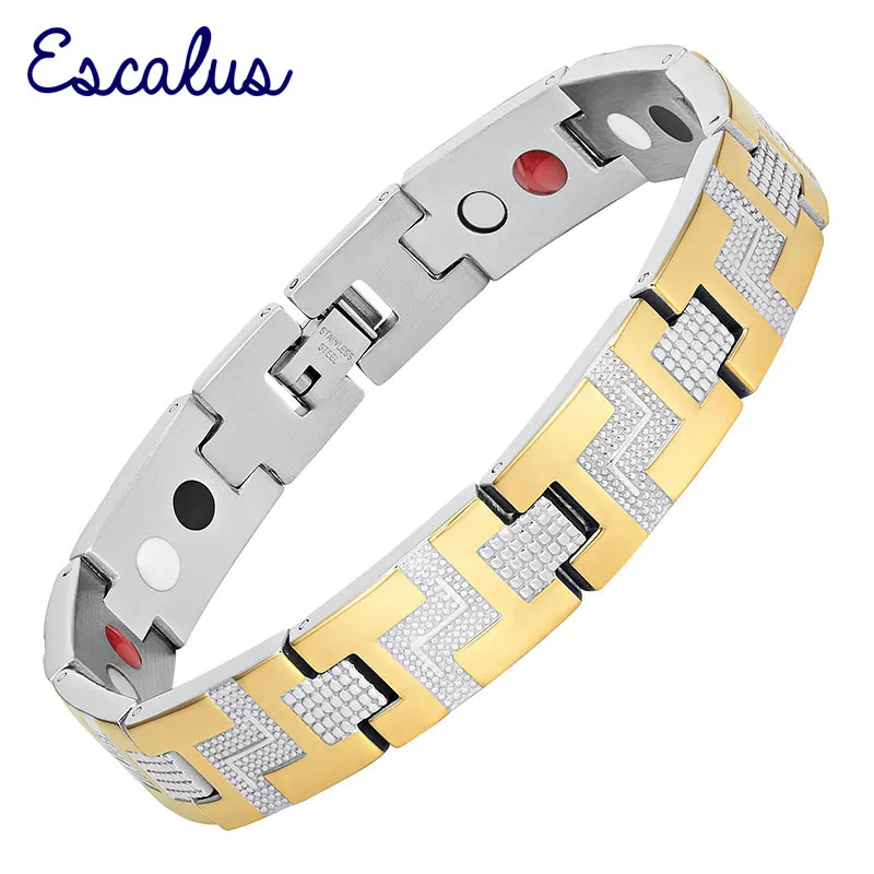 Escalus тогл застежки мужские 4in1 ve ионы из нержавеющей стали магниты для браслетов