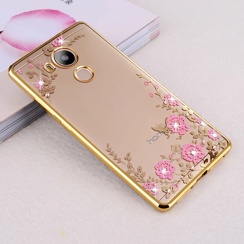 

For Huawei Honor 7C 6C Pro Case Luxury TPU Sparkly Silicone Soft Case For Huawei Nova Smart DIG-L21HN JMM-L22 Phone Cover
