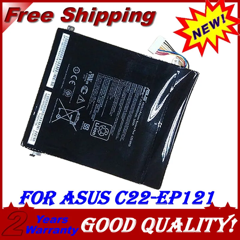 original C22-EP121 Laptop Battery For ASUS Eee Pad B121 Tablet PC Series C22-EP121 Slate EP121 7.3v 4600mah original C22-EP121 Laptop Battery For ASUS Eee Pad B121 Tablet PC Series C22-EP121 Slate EP121 7.3v 4600mah