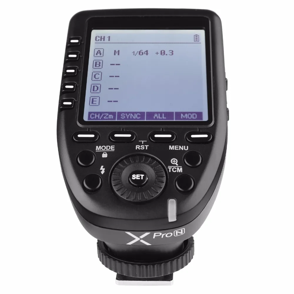 Godox Xpro N передатчик триггер + 3 * XTR 16 приемник Стробоскопическая головка вспышка