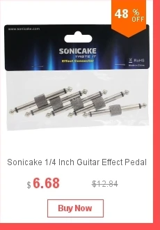 Sonicake US Madness Mini портативный usb-заряжаемый усилитель для электрогитары, усилитель для наушников, ультра высокий уровень, чистый комбо