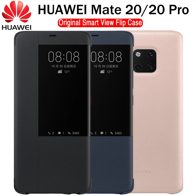 100% Оригинальный чехол для HUAWEI MATE 20 оригинальный официальный защитный Pro Кожаный