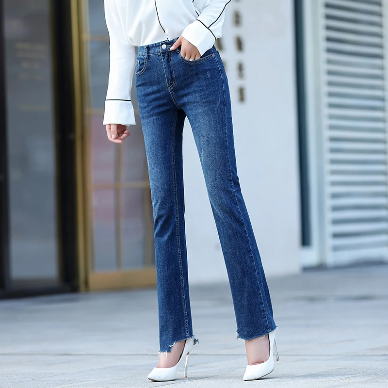 Zogaa женские высокоэластичные джинсы стрейч джинсы для девочек потертые джинсы скинни женские рваные брюки стрейч уличные брюки