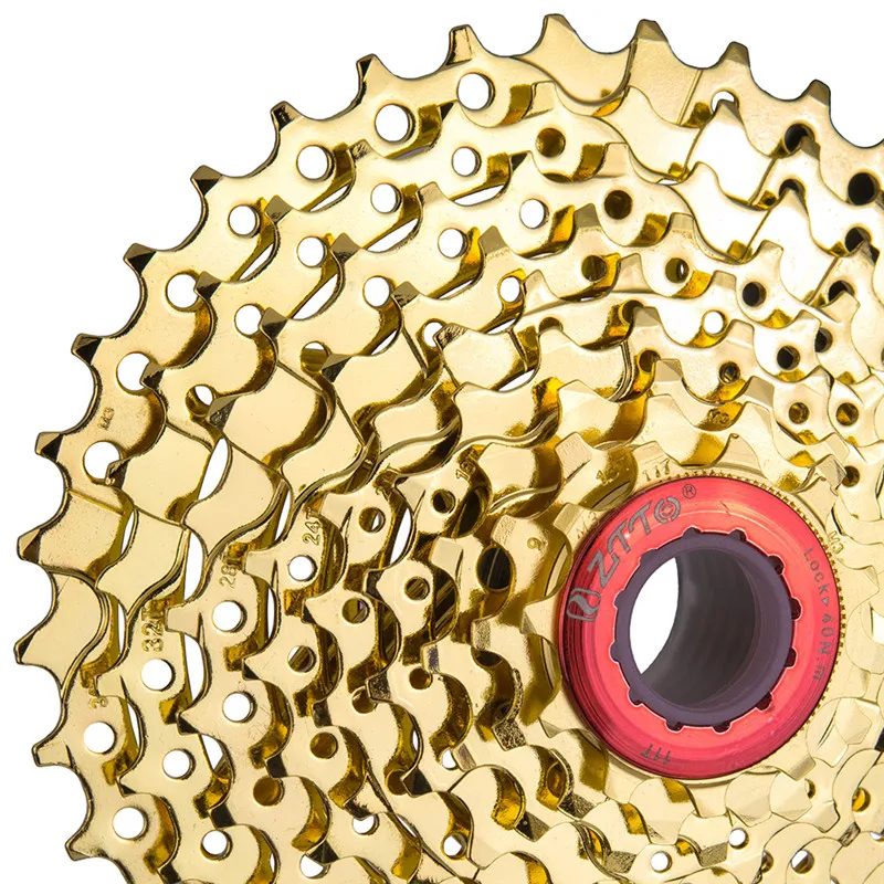 ZTTO 9/27 Скорость 11-36 T Золото трещотка кассета MTB горный велосипед для Shimano M370 M430 M4000 M590 M3000