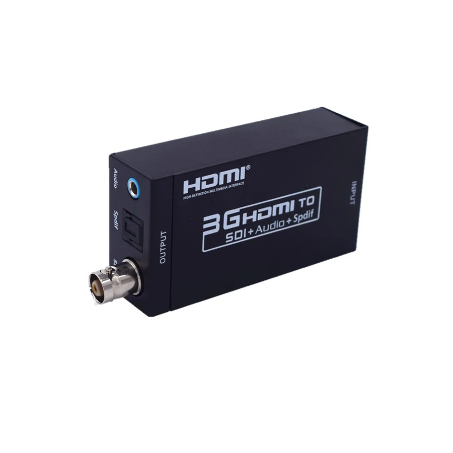 

Mini 3G HDMI to SDI Converter Adapter with Audio and Spdif HD To SDI/HD-SDI/3G-SDI 1080P Multimedia HD Video Converter