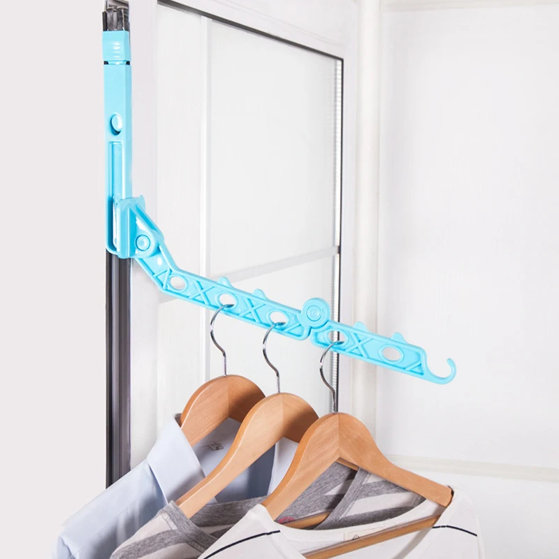Mutifunction Plastic Folding Drying Rack Clothes Hanger ...