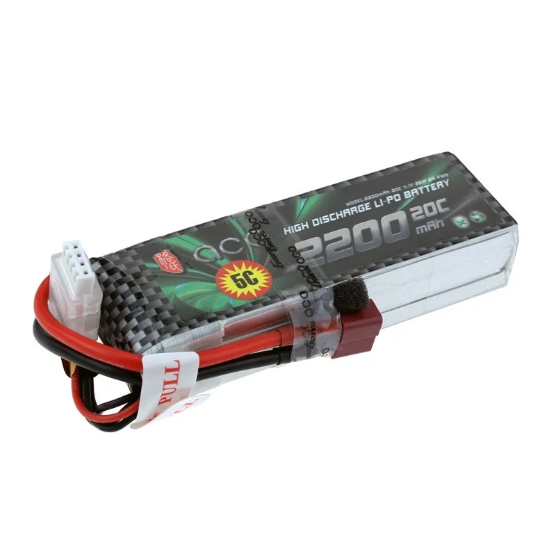 Gens ACE 2S Lipo 3S Аккумулятор 7,4 V 11,1 V 800mAh 1300mAh 1800mAh 2200mAh 3300mAh 4000mAh 5300mAh с разъемом T/XT60