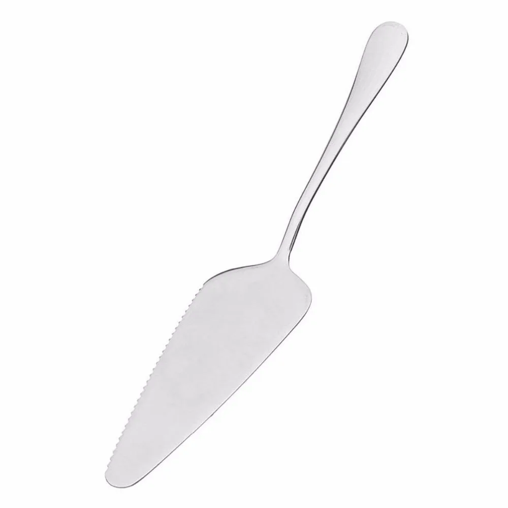 

Stainless Steel Toothed Cake Pizza Cheese Shovel Knife Pie Shovel Cutter Baking Tools