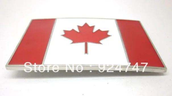 캐나다 국기 벨트 버클