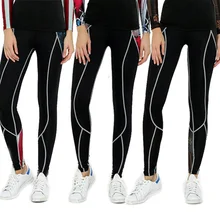 Women/Girls New Base Layer Pants Quick Dry Female’s Slim Long Pants Fitness Workout Trousers Black Jogger Leggings