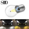 1156 BA15S P21W LED COB Filament 1157 BAY15D P21/5W LED Bulbs Car Lights Turn Signal Brake Tail Stop Lamp Auto White Yellow 12V ► Photo 1/6