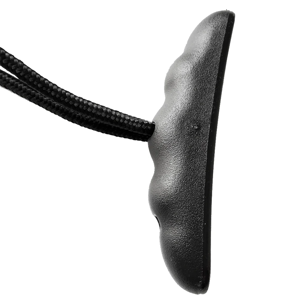 2Pcs 100mm Kayak Bow Stern Pull Handle T Handle with Cord Rope Replacement Accessories