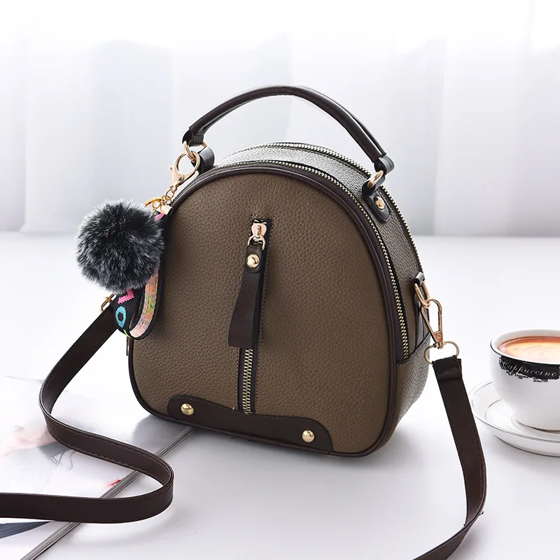 YINGPEI, женская сумка, модная, с верхней ручкой, сумки на плечо, маленькая, повседневная, сумка для тела, сумки, известные бренды, дизайнерские, высокое качество - Цвет: Коричневый