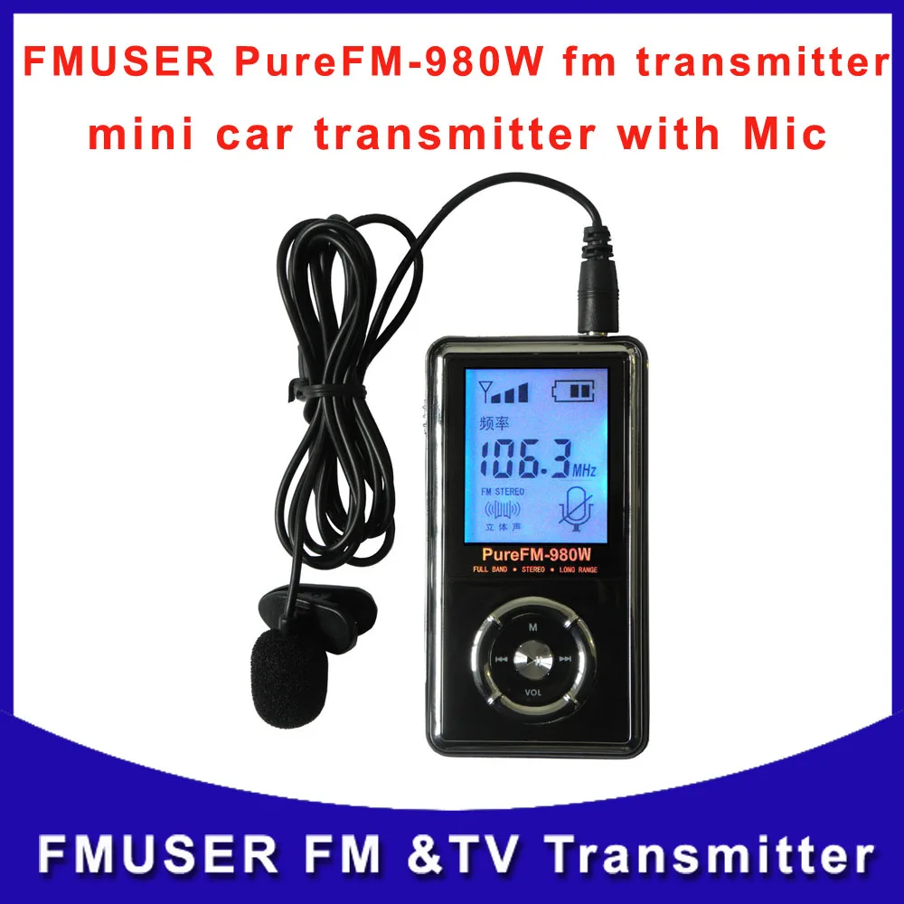 Buy Fmuser pure FM 980 150mw mini portable FM radio