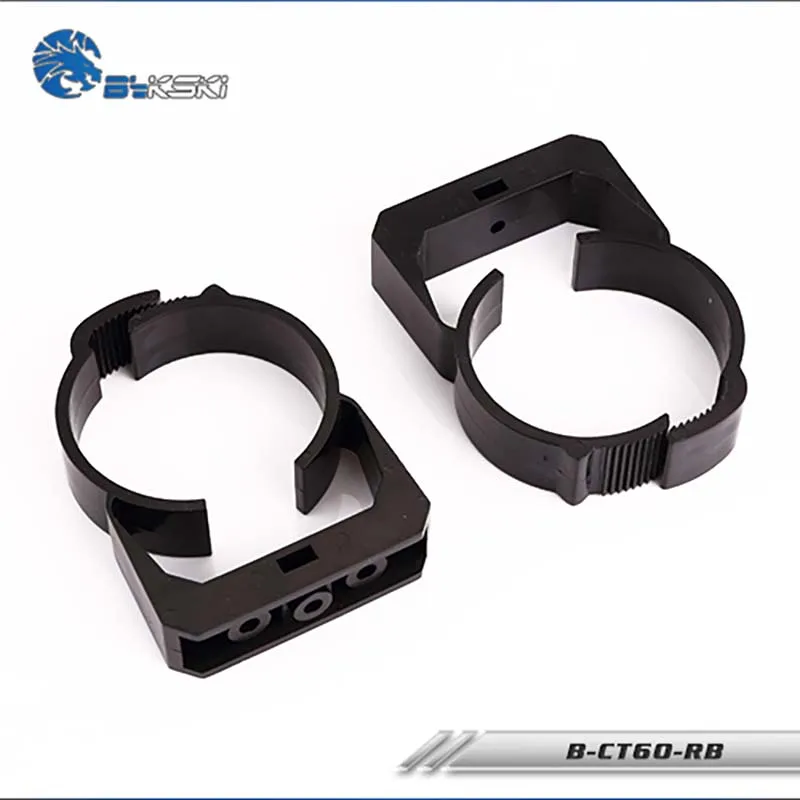 

Bykski Brackets For 60MM-65MM Cylindrical Reservoir 2pcs water cooler tank Ring buckle Clamp Fixed Position Components Fittings