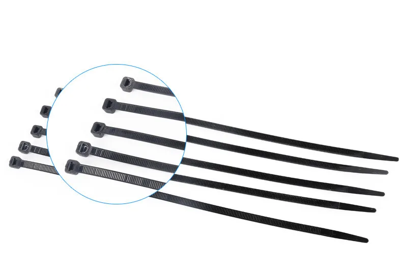 8*250 мм самоблокирующиеся Нейлоновые кабельные стяжки 250 шт./упак. кабельная стяжка петля стяжки для проводов аккуратные черные белые
