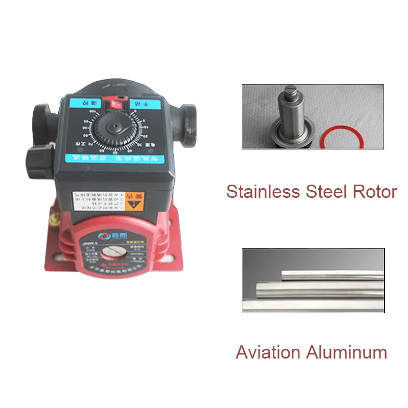 

1'' 220V 100W Floor Heating Circulating Pump 35LPM/9GPM Flow for Boiler Circulation 35LPM for 40m2