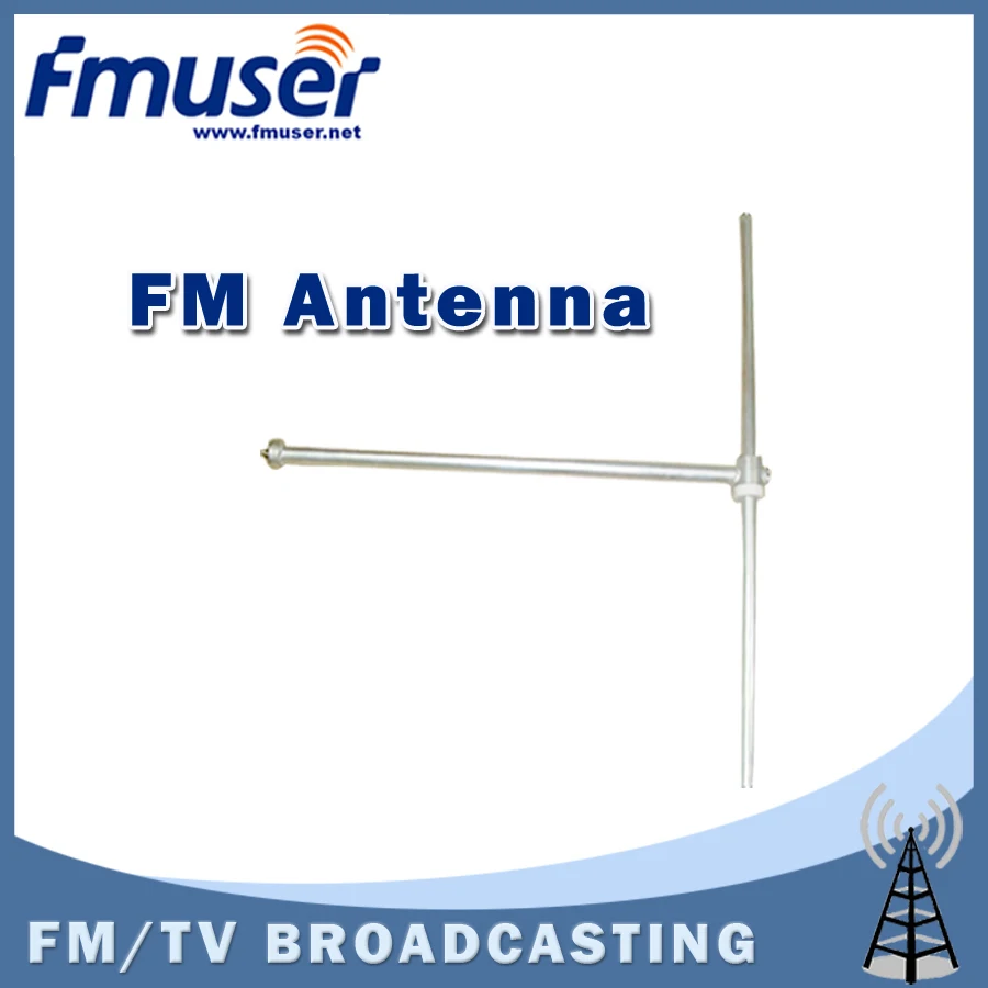 Free shipping FMUSER FU DV1 1 bay FM Dipole Antenna High Gain Outdoor