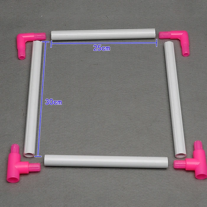 Рамка для вышивки практичная Универсальная пластиковая подставка для вышивки крестиком держатель Подставка для рукоделия ручной инструмент