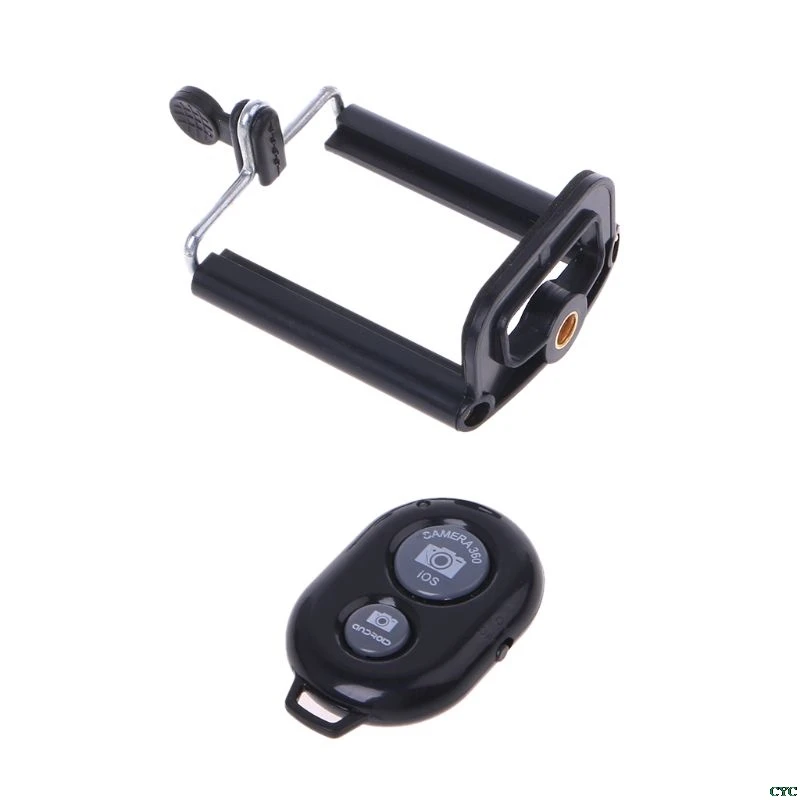 Aluminium Camera Stand Tripod Holder+Remote Bluetooth Control for iPhone 6S 6 5S