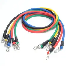 11Pcs Resistance Bands Yoga Pilates Crossfit Fitness Equipment Elastic Pull Rope Band Set Exercise sport equipment training set