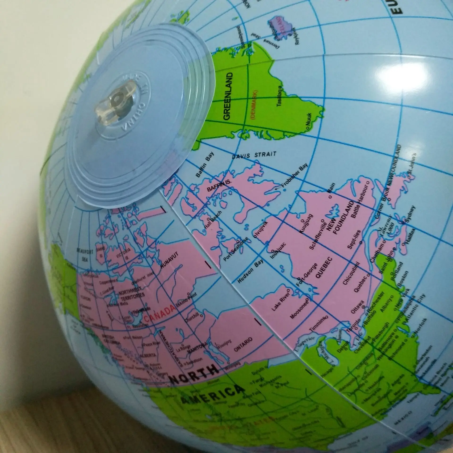 30 см надувной глобус Карта океана мира земной шар, обучающий развивающий пляжный мяч для детей, развивающие принадлежности