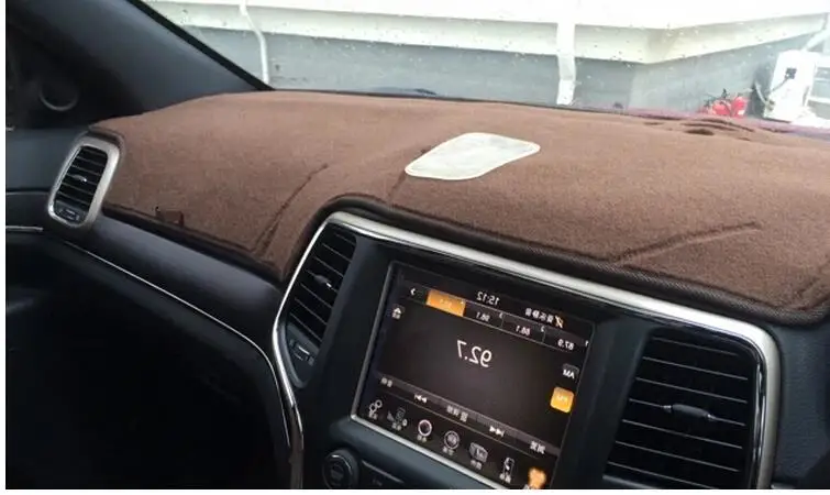 Dashmats автомобиль-Средства для укладки волос крышка приборной панели для jeep Grand Cherokee wk2 2011 2012 2013 RHD