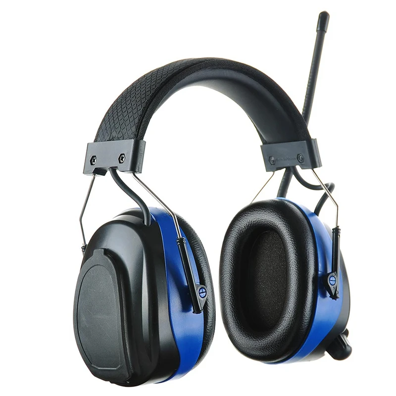 Bluetooth слуховой протектор AM FM радио наушники для женщин электронный шумоподавление ушной муфты стрельба Кошение защита ушей наушники