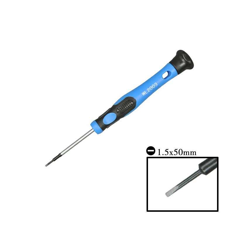 1.0 1.2 1.5 2.0 2.5mm 3.0mm Slotted Screwdriver Precision Flat Head Screwdriver Magnetic Tip Screw Driver Phone Repair Tool electric wood plane