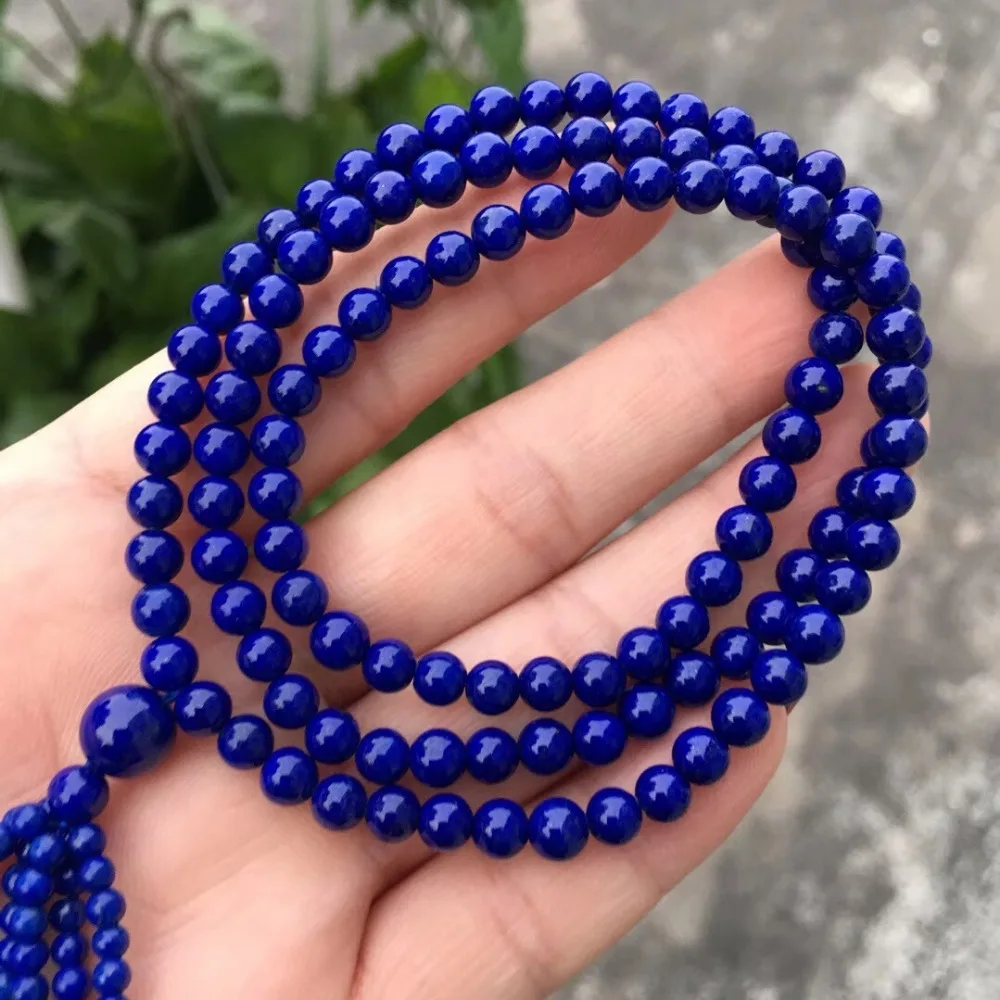 Natural Lapis Bracelet (2)