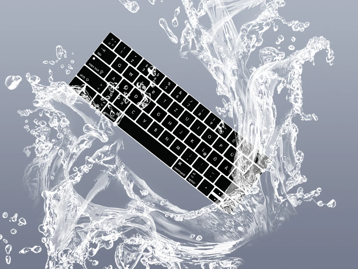 Силиконовый чехол Защитный чехол для Macbook Pro 1" A1706 15" A1707 с сенсорной панелью Пособия по немецкому языку немецкая