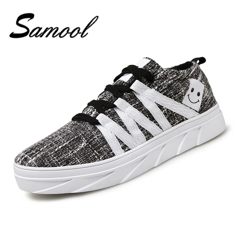 

New High Top Men Shoes Flats Slip On Casual Shoes Male Canvas Shoes Plimsolls Espadrilles Man Trainers Zapatillas Hombre QX5