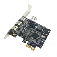 Placa de Vídeo Pcie Portas Pci-e Pci-express Aparelho Eletrônico Cartão 800 1394b Funciona com Windows Mac os - Imagem 2