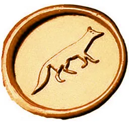Винтажная летучая мышь изображение на заказ логотип роскошный воск печать штамп латунь Павлин металлическая ручка подарочный набор