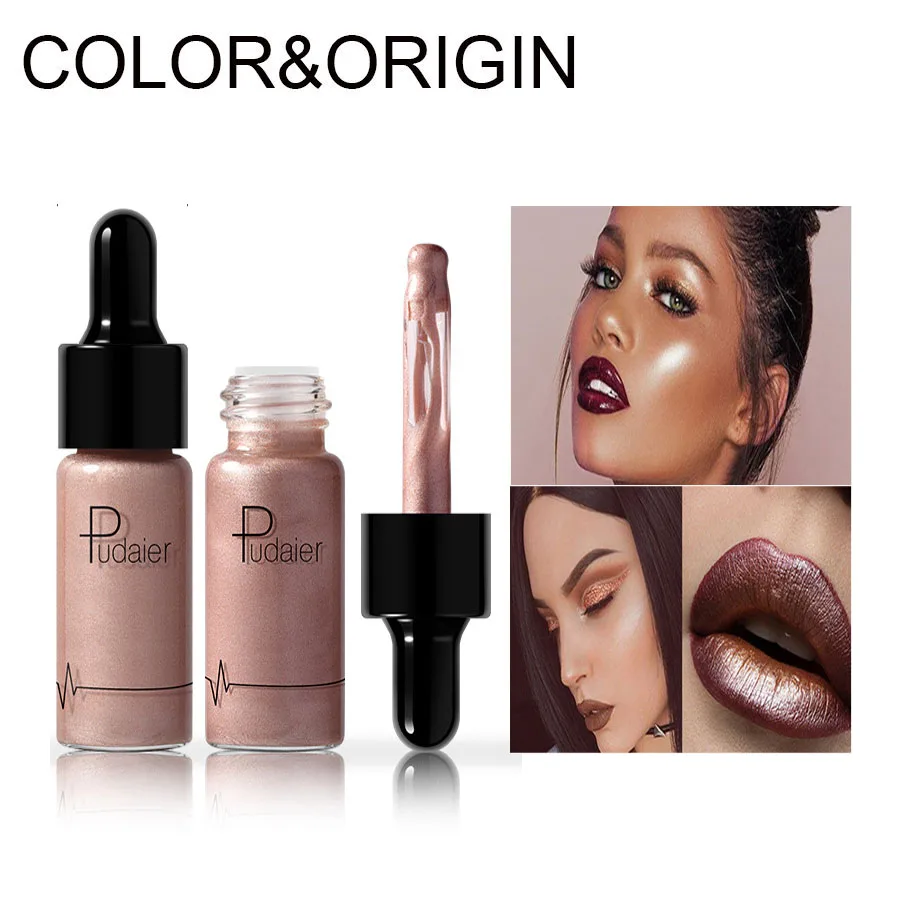 

Liquid Highlighter Makeup Face Contouring Shimmer Illuminator 6 Colors Highlight Brightening Facial Cosmetics Bronzer Beauty Pen