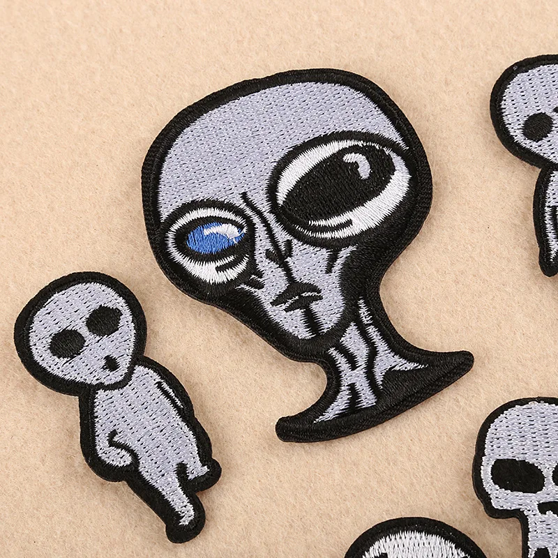 Патчи для вышивания одежды с железными наклейками Alien Things наклейки сделай сам