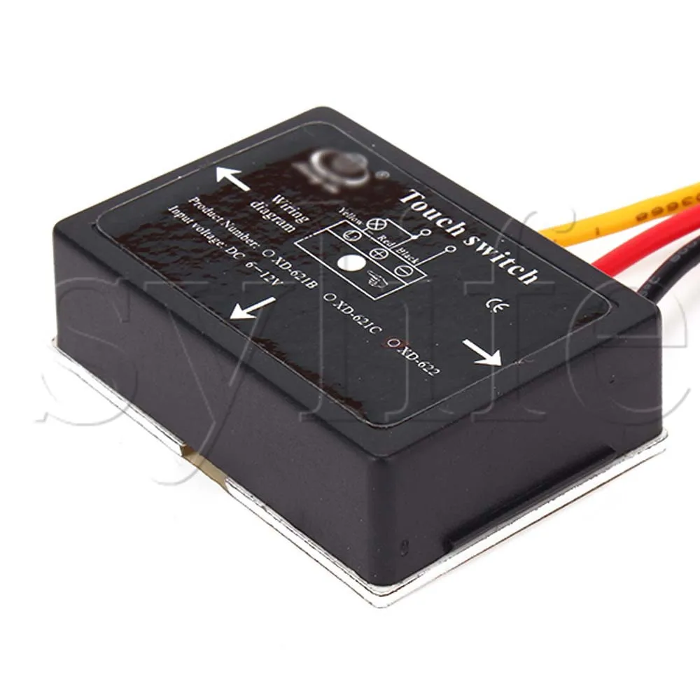 6 12V Ванная комната зеркала 4 режима XD 621C Пластик сенсорный выключатель Сенсор|switch