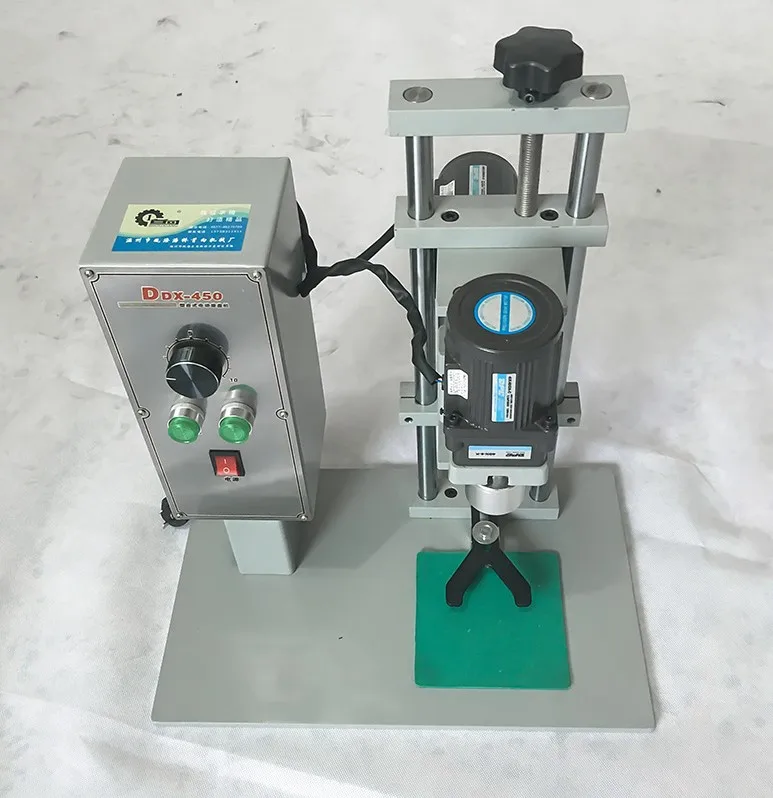 

Food bottles automatic Electric desktop Capper beverage / liquor bottle locking machine capping machine packaging equipment