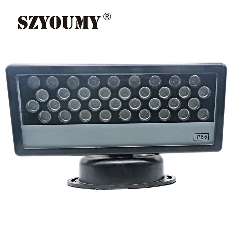 SZYOUMY светодиодный RGB DMX прожектор ip65 reflektor лампы 36 Вт алюминия прожекторы здание лампа светодиодный открытый светодиодный освещения стены стирка