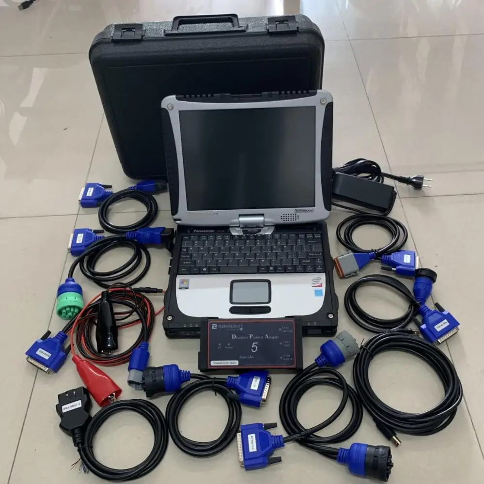  ¡Listo para usar Herramienta de camión adaptador de protocolo Dearborn DPA5 herramienta de diagnóst