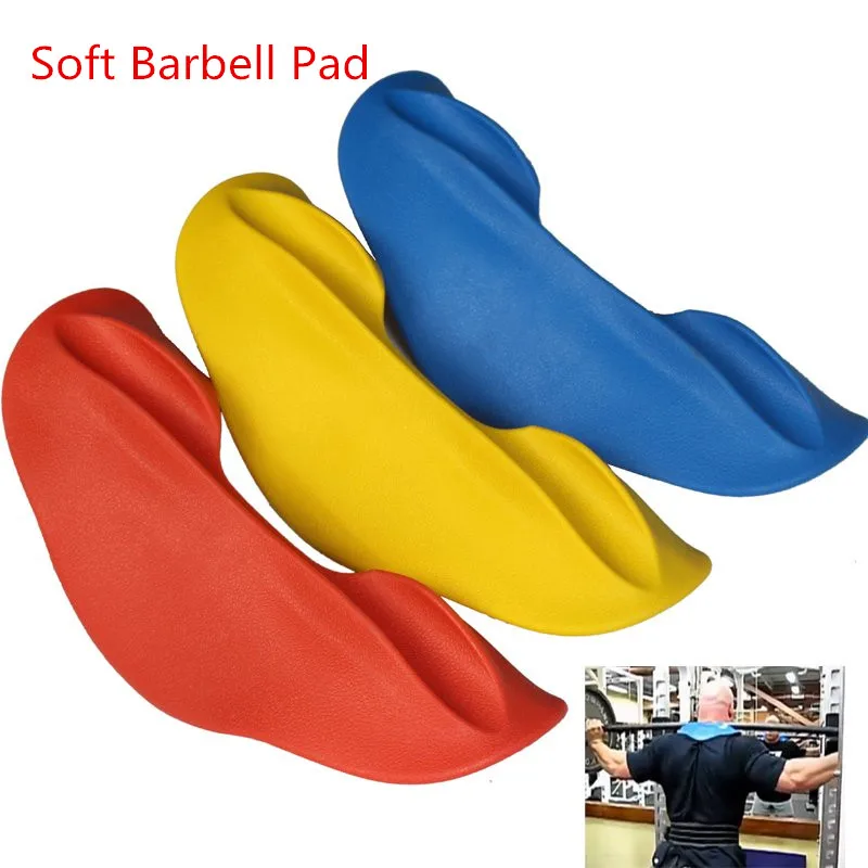 TPE Elastic Gym Weightlfting Barbell Pad Weight Lifting Protector Neck
