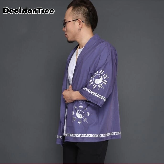 2019 summer mens kimono japanese clothes streetwear casual kimonos jackets harajuku japan style printed cardigan chinese outwear 2019 summer mens kimono japanese clothes streetwear casual kimonos jackets harajuku japan style printed cardigan chinese outwear