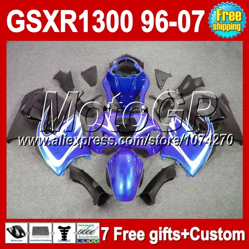 7 подарки и для SUZUKI GSXR1300 1996 1997 1998 синий черный GSX R1300 2004 2005 2006 2007 GSX-R1300 1999 1601
