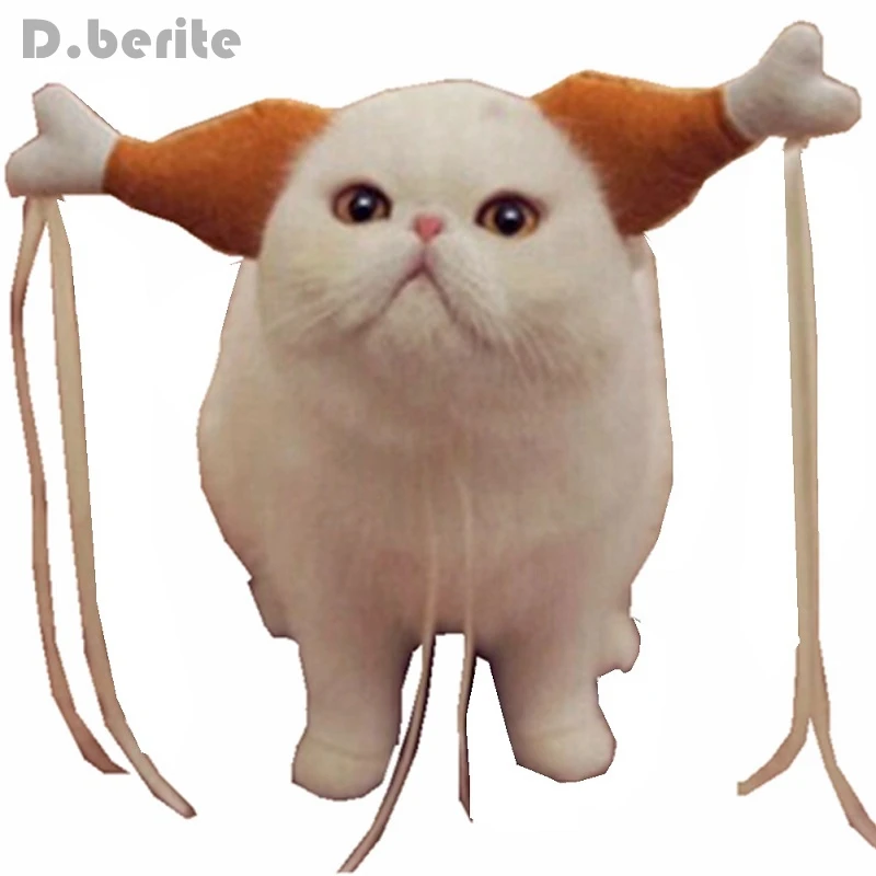 Turkey Chicken Drumstick Headband Dog Chicken Leg Hoop party Funny Props Cat Headdress Lovely Accessories Costumes FMD7020