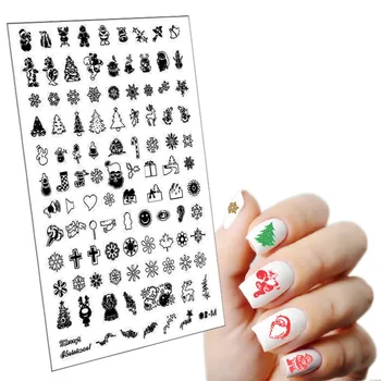 

1 Pc nails christmas stamp plate stainless steel nail polish template tools beauty for girls gift