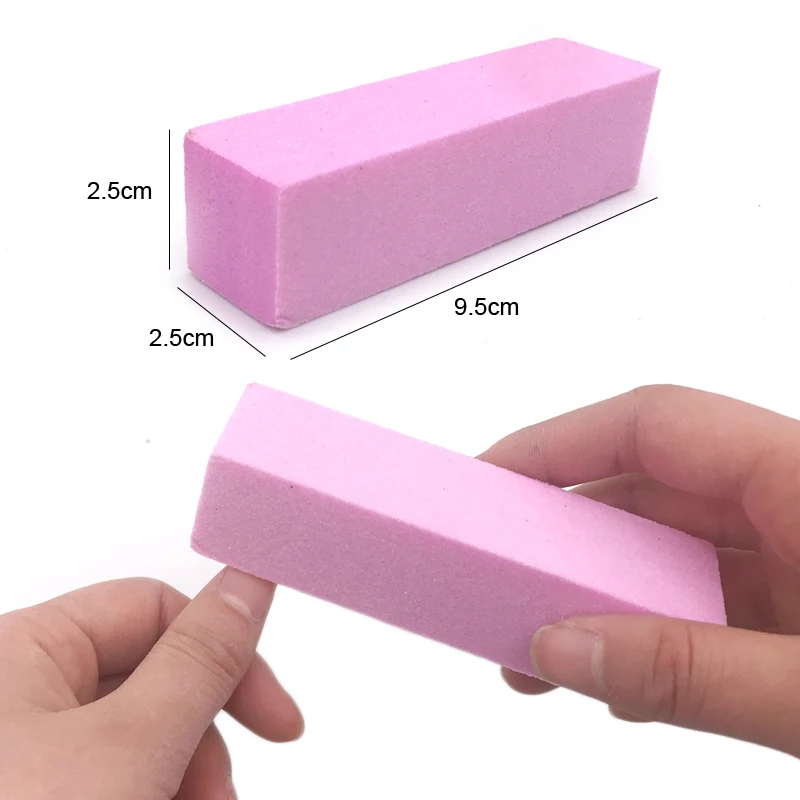 5 шт./лот щетки для полировки ногтей Губка буферный блок Маникюр Полировка Шлифовка ногтей пилки Limas Para Unhas дизайн ногтей DIY наборы инструментов